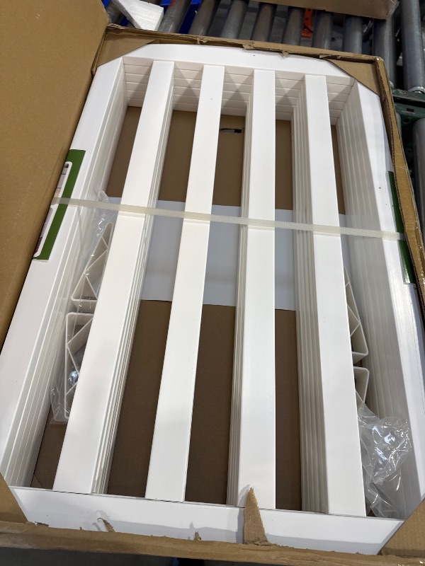 Photo 1 of Freestanding Dog Gate Indoor,Doggie Gate Foldable Dog Gates for Doorways,Stairs or Hallways, Wooden White Pet Gate for The House, Pet Fence with Support Feet Included,32 "Height-6 Panels
