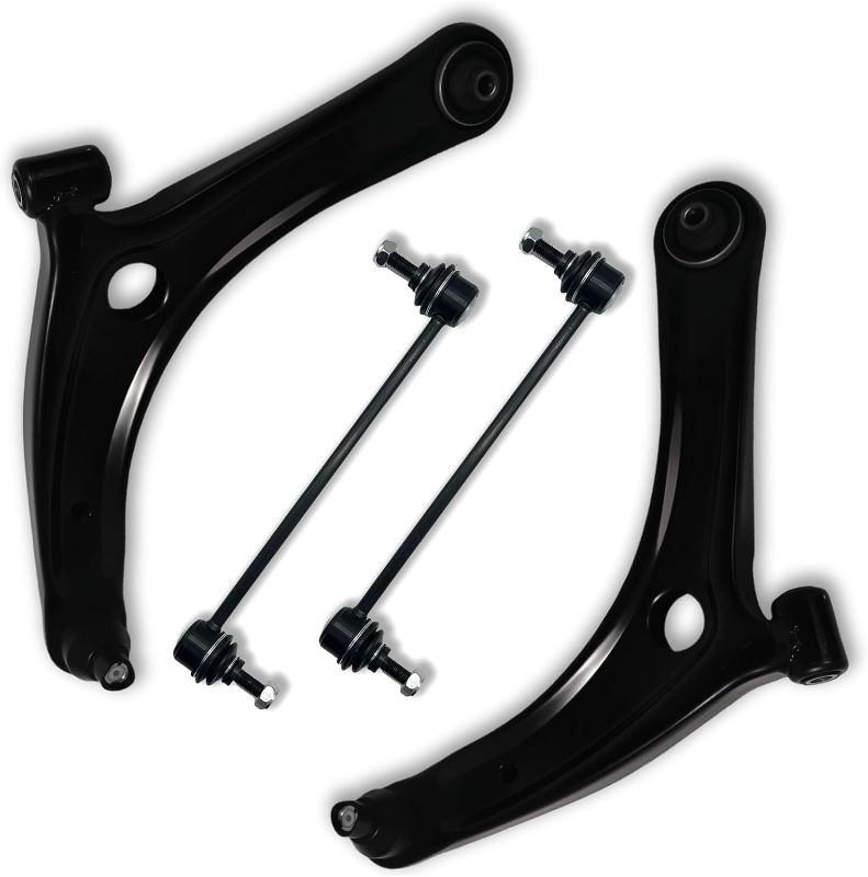 Photo 1 of 4PCS Front Lower Control Arm Sway Bar Links K620549 K620548 K80258 for Mitsubishi 2008 2009 2010 2011 2012 2013 2014 2015 2016 2017 Lancer, 2007-2018 2019 Outlander Sport
