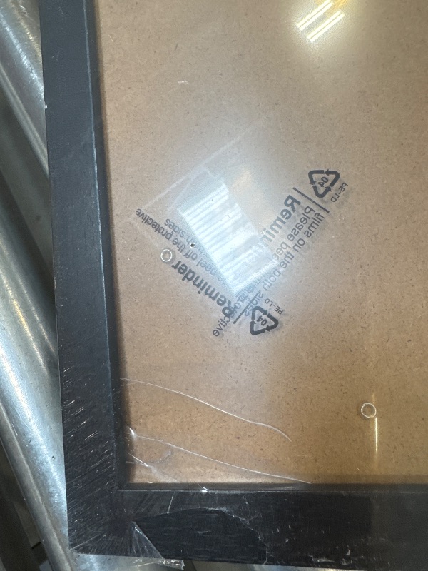 Photo 1 of A PLUS MAX 12x24 Picture Frame, Black Engineered Wood Frame for 12 x 24 Inch Picture Poster Photo, Light Weight 12 by 24 Frame with Wood-grain for Wall - 1 Pack/Black/12 x24
