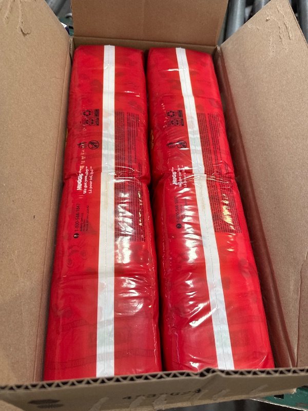 Photo 1 of Huggies Size 7 Diapers, Little Movers Baby Diapers, Size 7 (41+ lbs), 88 Count (2 Packs of 44), Packaging May Vary
