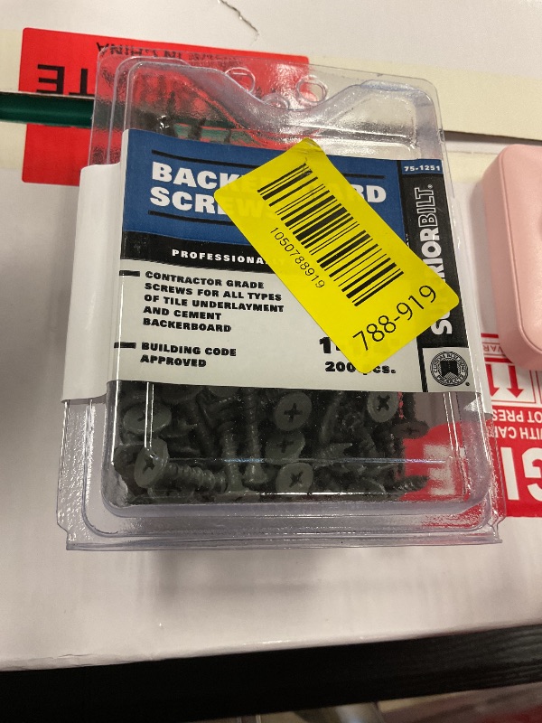 Photo 1 of Backerboard Screws 1-1/4" Box of 200
