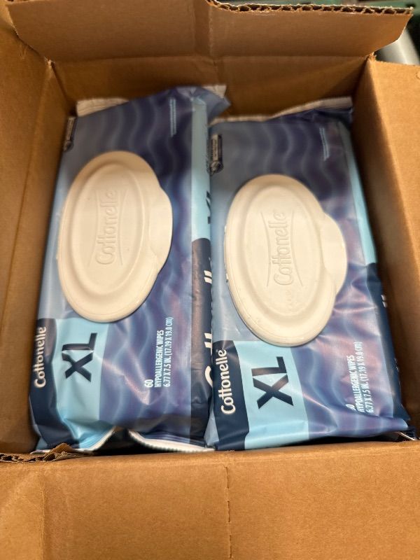 Photo 1 of Cottonelle Ultra Fresh XL Flushable Wipes Box of 8 (60 wipes each )
