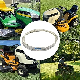 Photo 1 of GX20072 Mower Deck Belt for John Deere GY20570 L 100 130 1742 D 100 110 120 130 X 110 125 145 LA 105 D100 D105 D110 D120 D125 D130 E100 E110 E120 (1/2" X 103.45")
