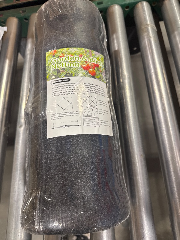 Photo 1 of Junkogo Bird Netting 30x30 Ft, 1/2In Mesh Heavy Duty Garden Netting Pest Barrier for Plants, Fruit Trees, Vegetables, Extra Strong Woven Mesh Netting, Animal Fencing Against Birds, Deer, Poultry