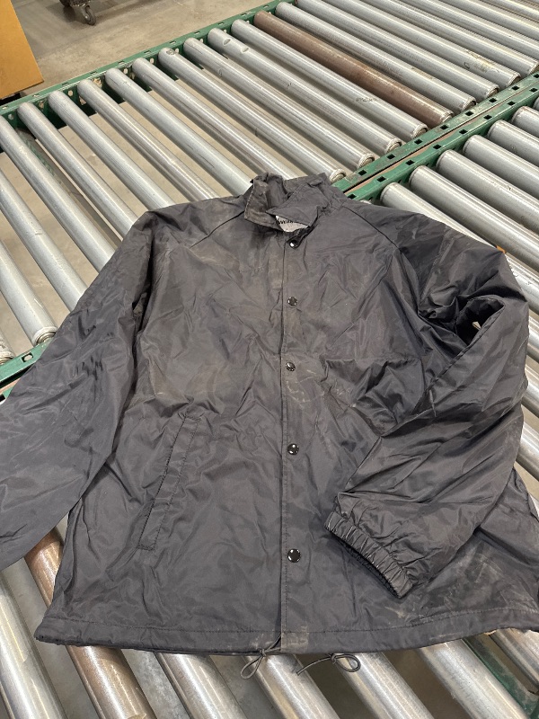 Photo 1 of WearGuard Mens Black Windbreaker Jacket Size M