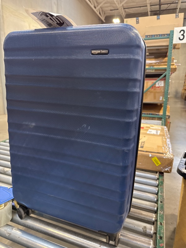 Photo 1 of Amazon Basics 26" Hardside Large Checked Luggage, Hardshell Suitcase with Wheels