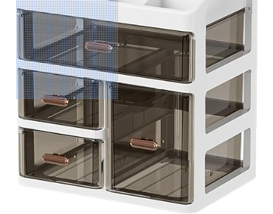 Photo 1 of Tabletop drawer-type multi-layer storage box
