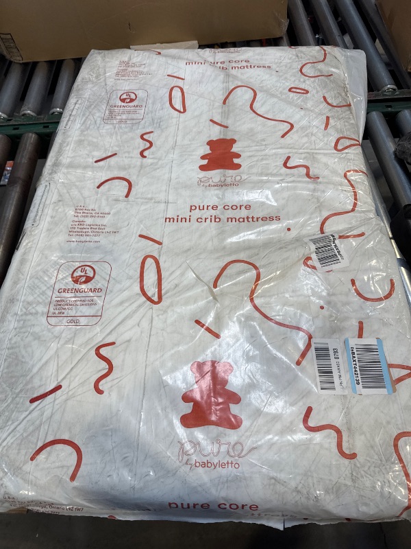 Photo 1 of Pure Core Mini Crib Mattress