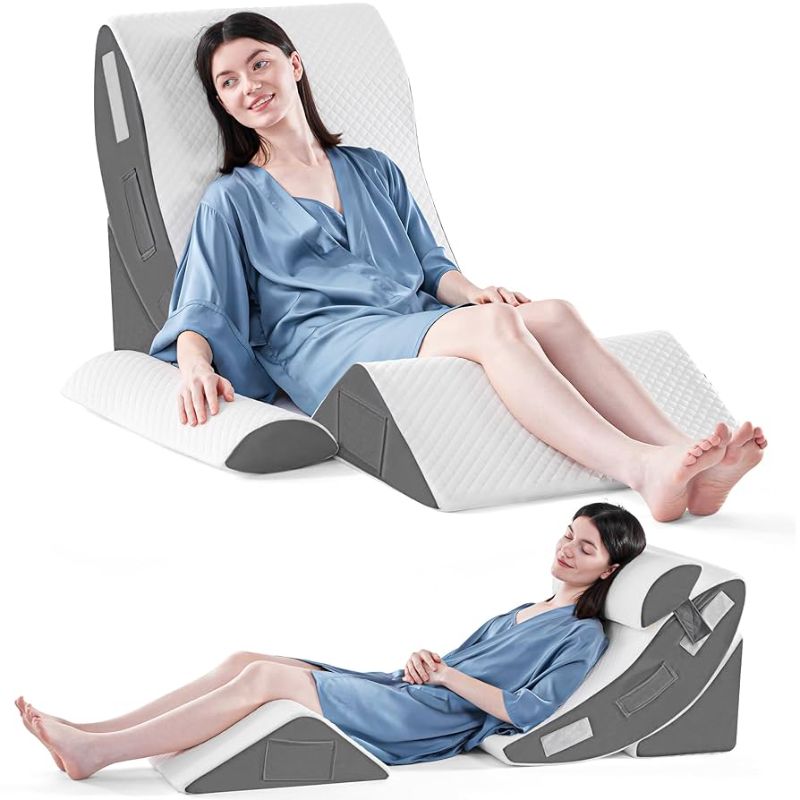 Photo 1 of Yojoker 2PCS Orthopedic Bed Wedge Pillow Set