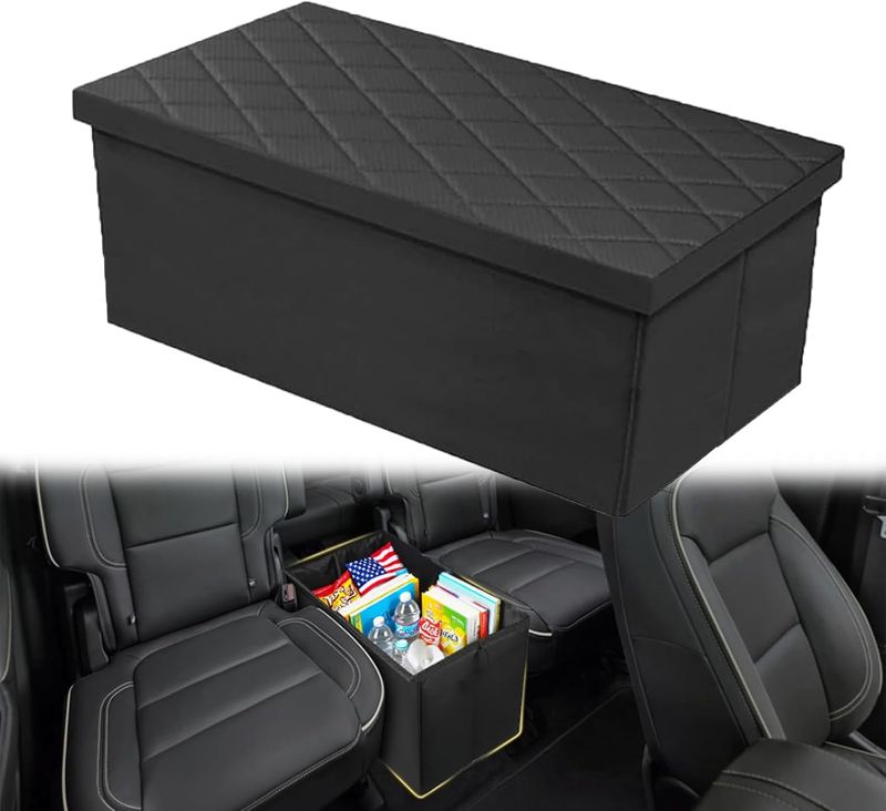 Photo 1 of Car Seat Organizer for Kia Sorento 2025 2024 2023 2022 2021 2020, Suitable for Children's Toys, Baby Supplies, Snack Organiser, Travel Accessories Dual-Compartment Storage Organizer
