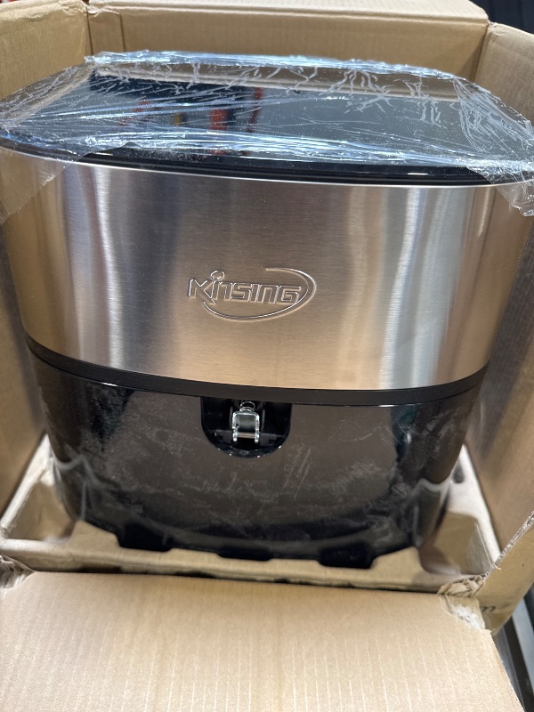 Photo 1 of Air Fryer 8 in 1, XL 8.5 QT Large Airfryer with View Windows,MAX 400? for Crispy, 85% Less Oil, Fast Roast, Preheat, Shake, Bake, Non-Stick Basket for Easy Clean, With Professional Recipes
