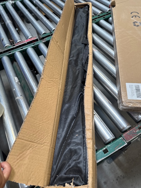 Photo 1 of Adjustable X Banner Stand Fits Any Banner Size Width 23" to 32" and Height 63" to 78",Portable Retractable Banner Holder with Carrying Bag - Customize Banner for Trade Show, Exhibition, 2 Pack
