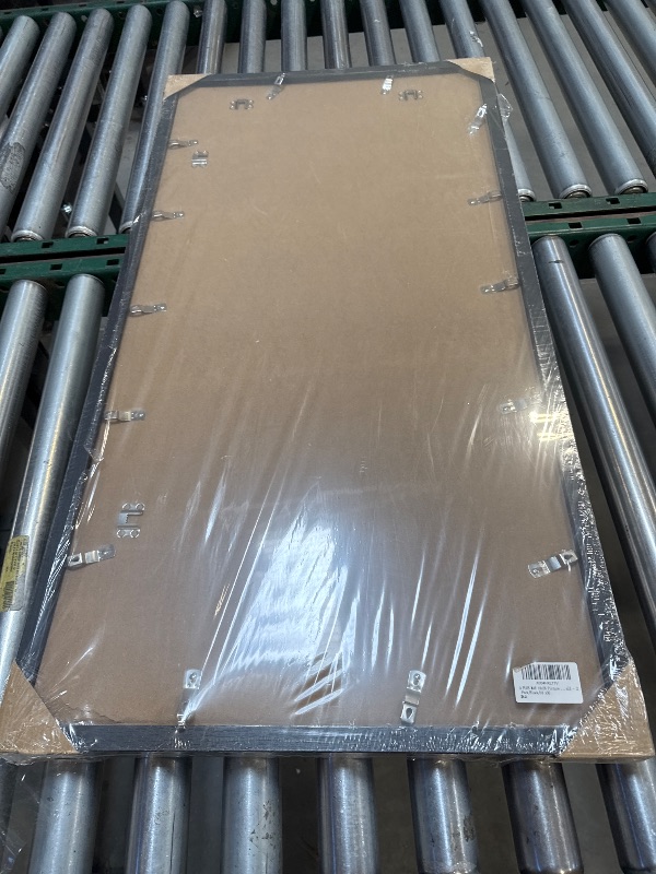 Photo 1 of A PLUS MAX 18x36 Picture Frame Set of 2, Black Engineered Wood Frame for 18 x 36 Inch Picture Poster Photo, Light Weight 18 by 36 Frame with Wood-grain for Wall - 2 Pack/Black/18 x36
