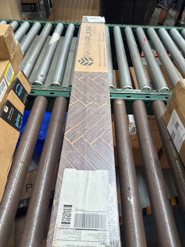 Photo 1 of NaturaPlank Peel and Stick Real Wood Wall Panels with 3M Adhesive Tape, Pewter (16.25 sq.f/Box) - Easy DIY Application
