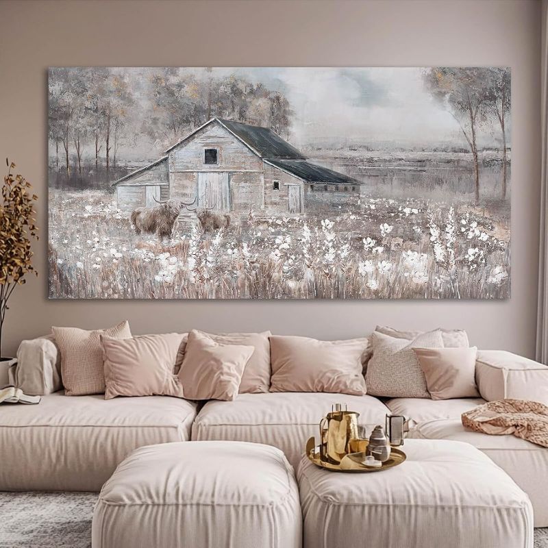 Photo 1 of Home Wall Decor Floral Canvas Print Room Decorations