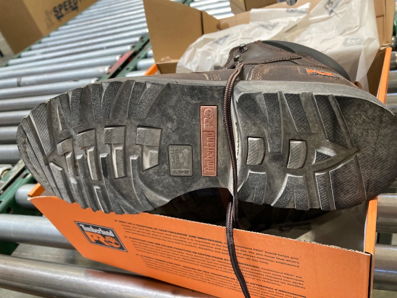 Photo 1 of Timberland PRO Men's Pit Boss 6 Inch Steel Safety Toe Industrial Work Boot, Brown-2024 New, 12