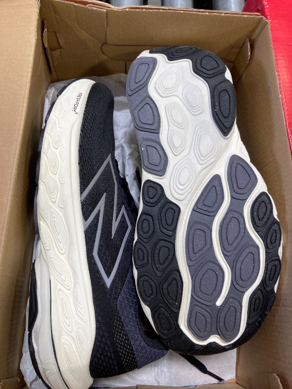 Photo 1 of New Balance Women's Fresh Foam X 860 V14 Running Shoe, Black/Phantom/Angora, 9 Wide