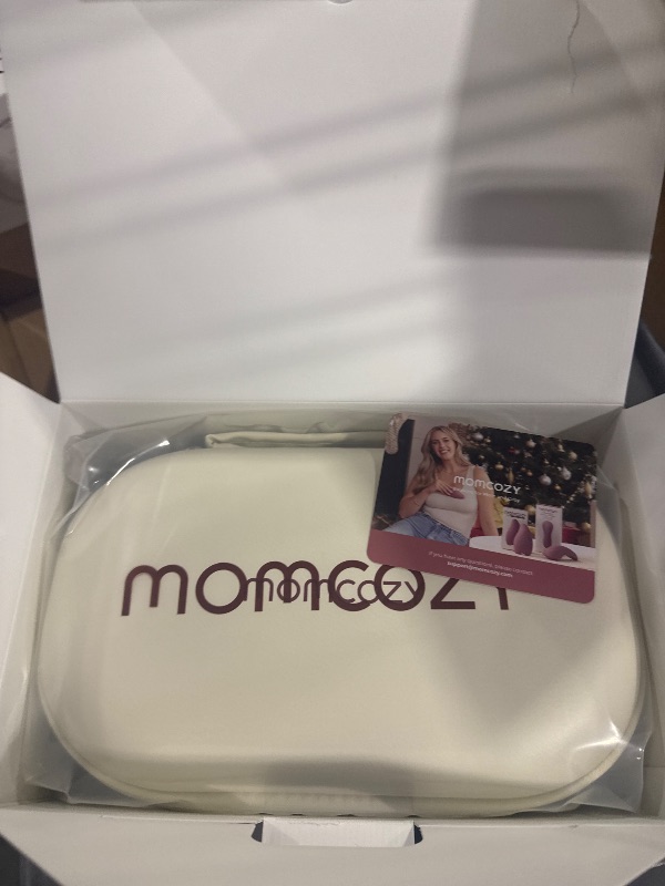 Photo 1 of Momcozy M5 Breast Pump & A1 Lactation Massager Combo -Wearable Breast Pump with Double-Sealed Flange (3 Modes/9 Levels) + 2-in-1 Lactation Massager (Heat & Vibration) for Clogged Ducts & Milk Flow