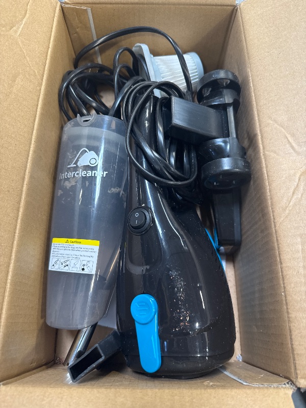 Photo 1 of Intercleaner Corded Vacuum Cleaner, 15KPa Powerful Suction with 400W Motor, 12 in 1 Lightweight Bagless Stick Vac with Handheld, Ultra Quiet, for Hardwood Floor Carpet Car Pet Hair