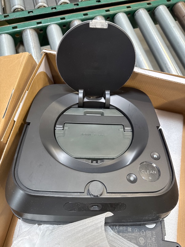 Photo 1 of iRobot Braava Jet m6 (6012) Ultimate Robot Mop- Wi-Fi Connected, Precision Jet Spray, Smart Mapping, Works with Alexa, Ideal for Multiple Rooms, Recharges and Resumes, Black