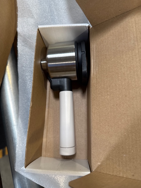 Photo 1 of Philips Baristina Espresso Machine, Grind, Tamp & Brew Coffee Beans in One Swipe, Compact, 16 Bar Pump Pressure, Automatic Grinder, Natural White with White Portafilter (BAR300/00)
