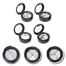 Photo 1 of 8 Pcs Eye Shadow Box Eye Shadow Tray Cosmetics Container Empty Lipstick Boxes Makeup Organizer Container Empty Eyeshadow Lipstick Case Blusher Tray Multi-grid Storage Container