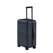 Photo 1 of Away Carry-On Luggage, Lightweight Hardside Suitcase with Spinner Wheels, 22 Inch Airline Approved, TSA Lock, Navy Blue