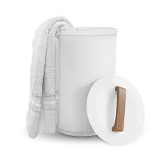 Photo 1 of SAMEAT Heated Towel Warmers for Bathroom - Large Towel Warmer Bucket, Wood Handle, Auto Shut Off, Fits Up to Two 40"X70" Oversized Towels, Best Ideals