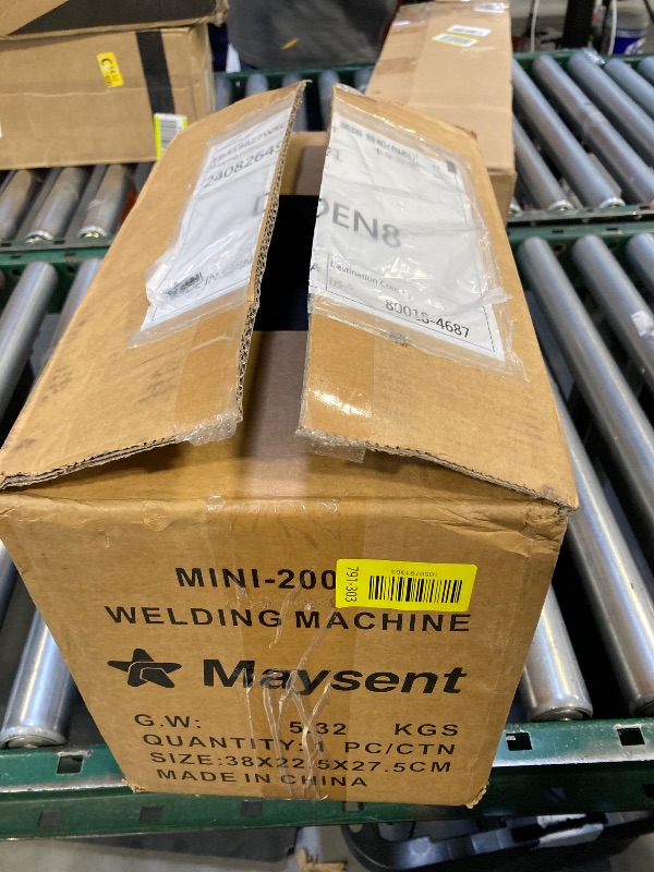 Photo 1 of MAYSENT Welder - Flux Core MIG Welder/Lift TIG/Stick 3 in 1 Welder MIG 140A Welder with gas and gasless Welding Machine IGBT Inverter Portable Welder Equipment with Welding Gun (Blue)
