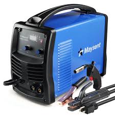 Photo 1 of MAYSENT Welder - Flux Core MIG Welder/Lift TIG/Stick 3 in 1 Welder MIG 140A Welder with gas and gasless Welding Machine IGBT Inverter Portable Welder Equipment with Welding Gun (Blue)