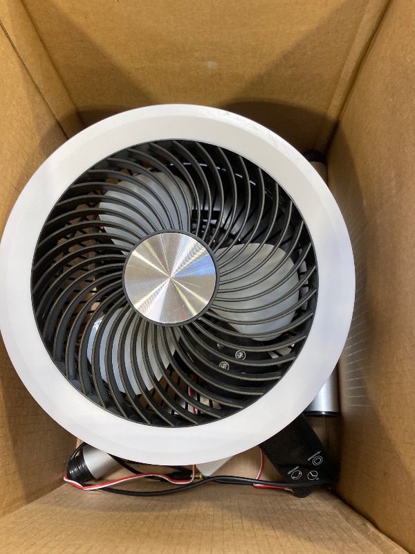Photo 1 of WHITE/BLACK FAN 