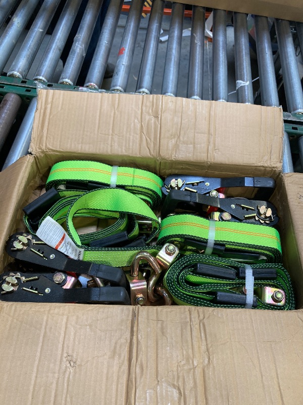 Photo 1 of Ratchet Straps with Chain Extension