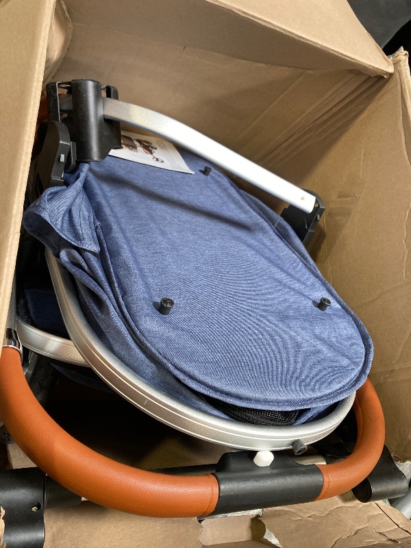 Photo 1 of 3 in 1 Foldable Pet Stroller for Small Medium Dogs Cats