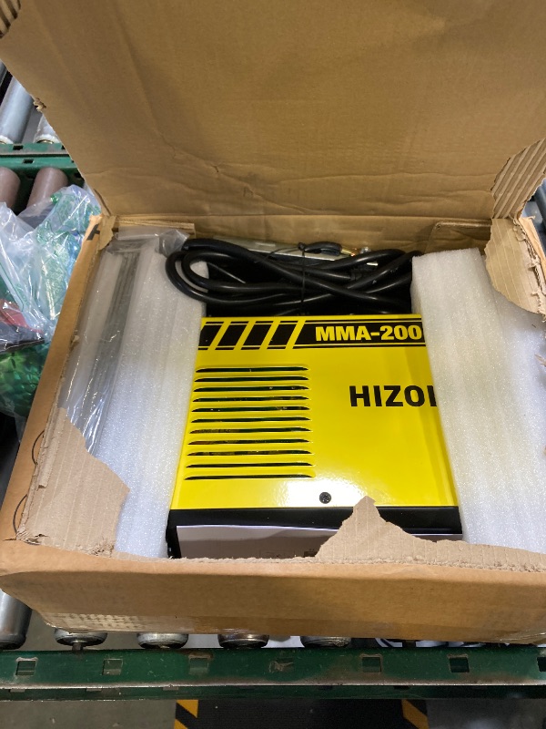 Photo 1 of 
200A Stick Welder 110v/220v, HIZONE Large LED Display ARC Portable Welding Machine, MMA Welder with Hot Start, Arc force, Anti-Stick and VRD, fits 3/1