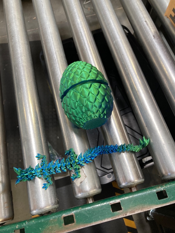 Photo 1 of 3D Printed Dragon Eggs with Dragon Inside- Glow in The Dark Surprise Egg with 11” Flexible Dragon Inside