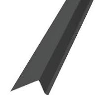 Photo 1 of 3pk-4' Roof Edge Flashing Charcoal