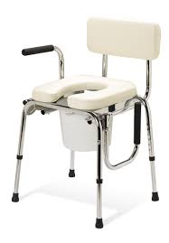 Photo 1 of Guardian Padded Drop Arm Commode