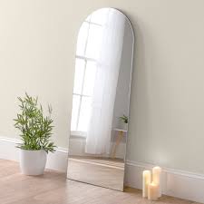 Photo 1 of Full Length Arched Mirror - SILVER