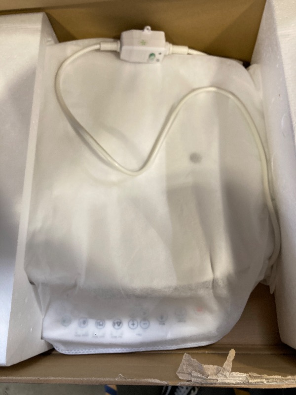 Photo 1 of Electric Bidet Seat for Elongated Toilets in White with 4-in-1 Cleaning Mode, Warm Air Drying, Seat Sensor and Heatin