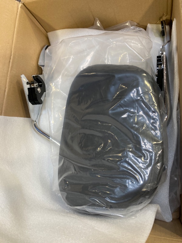Photo 1 of PBYMT Detachable Passenger Backrest Fit for Harley Touring, Quick Release Sissy Bar Compatible with Harley Davidson Street Glide Road Glide Road King Electra Glide Ultra Limited 2009-2024 (Chrome)