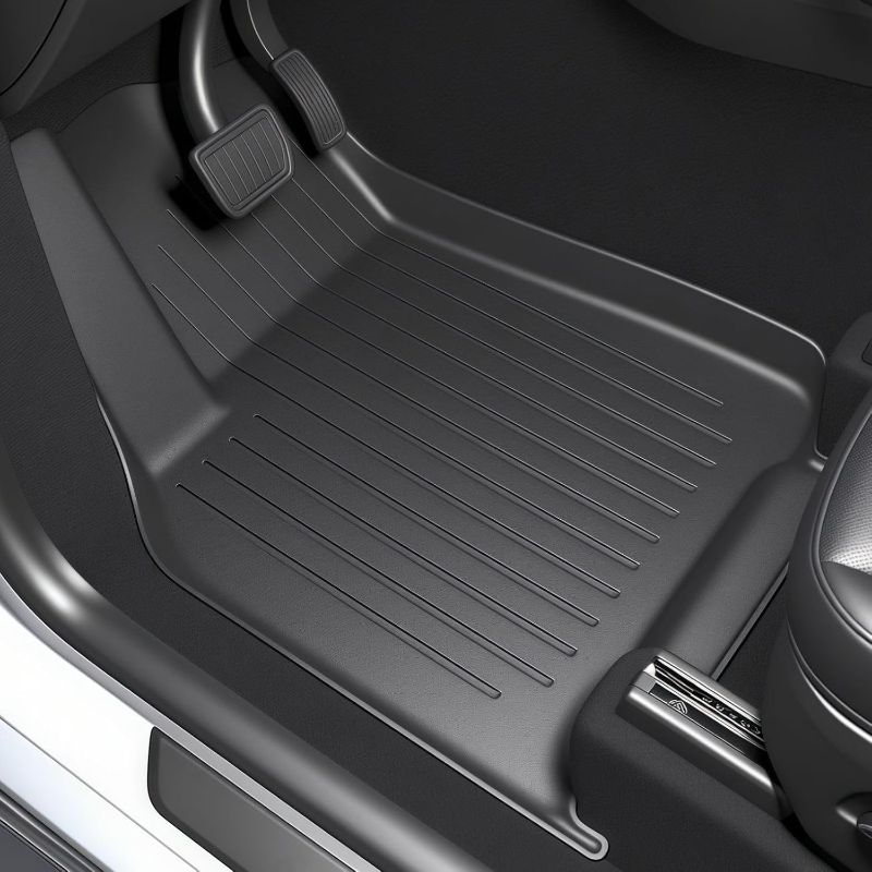 Photo 1 of SUPER LINER Tesla Model Y Juniper 2025 2026 Floor Mats Full Set 10 PCS Extra-Thick TPE CabinProtect™ for 5-Seater | All-Weather Cargo Liners & Pet & Child-Friendly Accessories