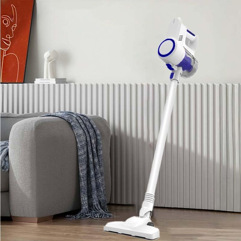 Photo 1 of YKYI Cordless Vacuum Cleaner, 40KPa/450W/50Mins/3 Modes, Cordless Stick Vacuum with LED Display & Foldable Lightweight Design(Blue)