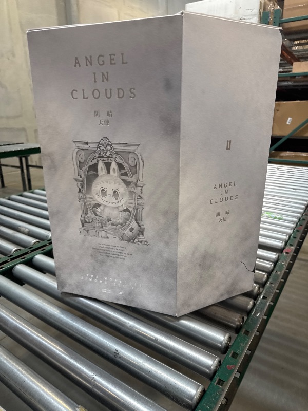 Photo 1 of POP MART The Monsters - Angel in Clouds Vinyl Face Doll, 22.83 inches Height, Toys for Modern Home Decor, Collectible Toy Set for Desk Accessories, 1PC
