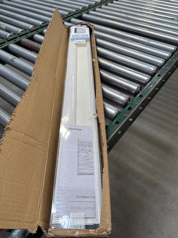 Photo 1 of Blackout Cellular Shades Cordless Honeycomb Blinds Fabric Window Shades, 32x64 inch, Cool Silver(Blackout)
