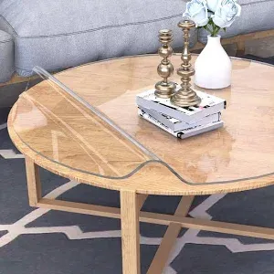 Photo 1 of Clear Round  Table Protector 