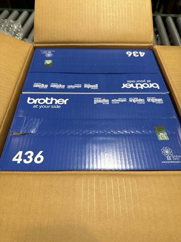 Photo 1 of Brother TN436BK, TN436C, TN436Y, TN436M 4-Color Super High Yield Toner Cartridge Set
