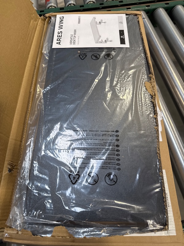 Photo 1 of 22 inches Desk Extender Shelf, 22"x 9.8" Versatile Clamp on Desk Shelf, Heavy Duty Desktop Organizer for Gaming and Office Accessories, Black