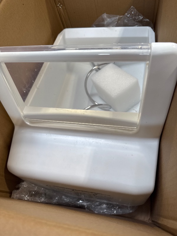 Photo 1 of Upgraded WPW10558423 Refrigerator Ice Bucket Compatible with Whirlpool Ice Maker Replacement W10558423 Whirlpool Ice Bucket Ice Bin WRS325FDAM04, WRS315SDHM08, WRS325SDHZ, WRS315SDHZ Ice Maker Tray
