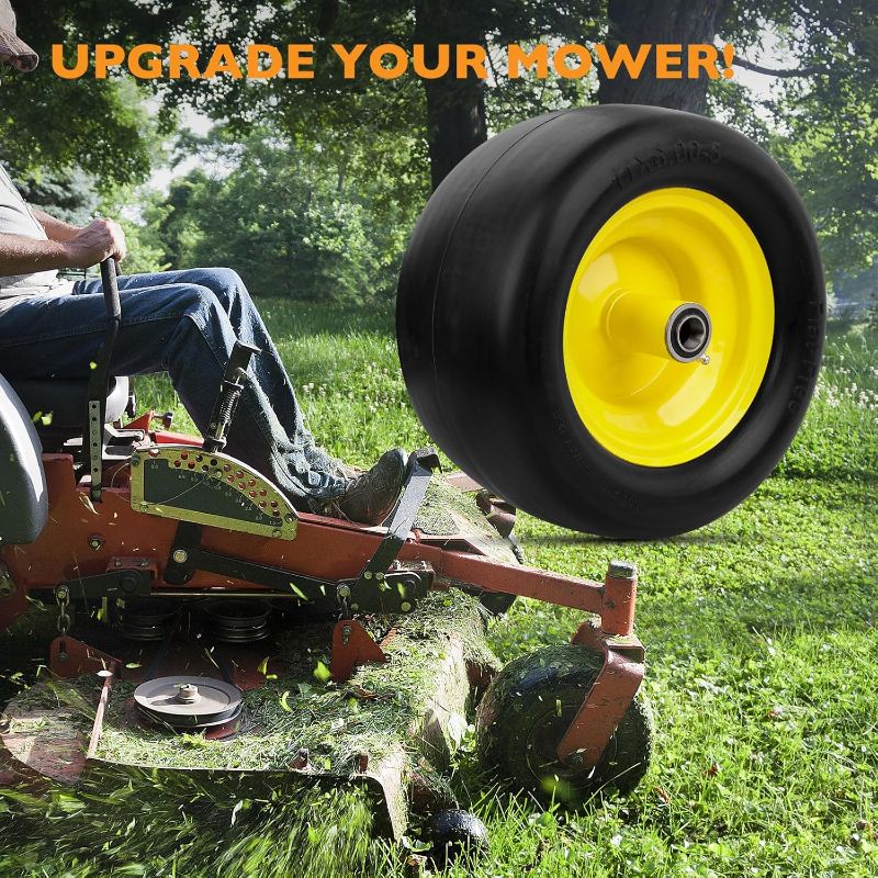 Photo 1 of 13x6.50-6 Lawn Mower Tires Set of 2