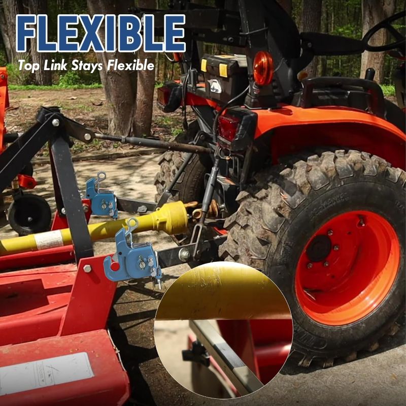 Photo 1 of Upgraded Tractor Easy Change Quick Hitch System, Compatible with 3 Point Hitch Adapter, Cat 1 Tractor Hitch Faster Attach and Detach to Implements